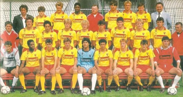 Equipe du RC Lens saison 1986/1987