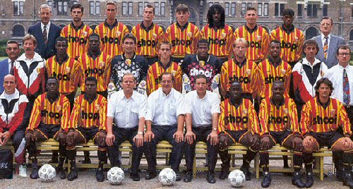 L'quipe lensoise de la saison 1994/95